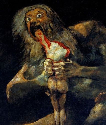 Saturn Devouring His Son